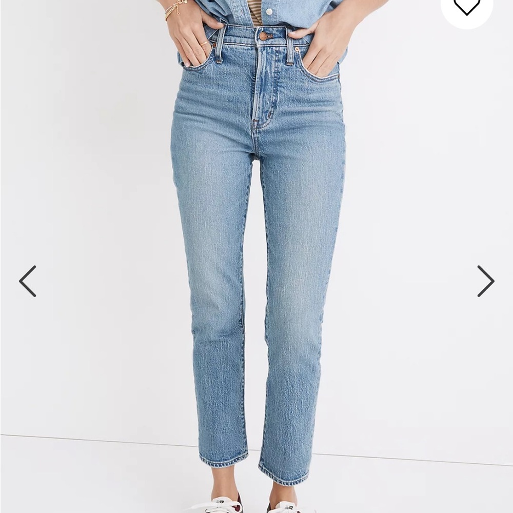 Madewell Light Blue High-Rise Jeans